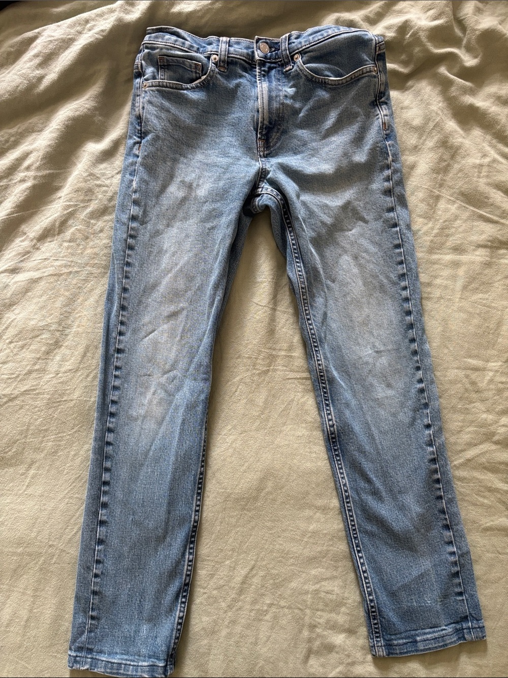Everlane - classic blue jeans